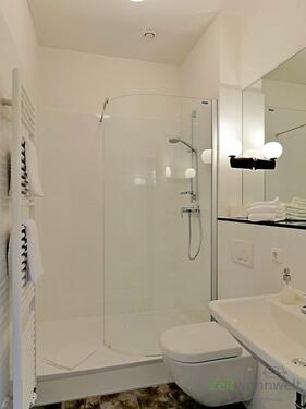 Bad mit Runddusche - Etagenwohnung mit 42,40 m² in Dresden zur Miete