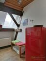 knallroter Kühlschrank - 