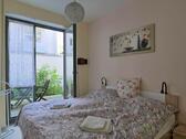 Blick ins Schlafzimmer - Etagenwohnung mit 37,00 m&sup2; in Erfurt zur Miete