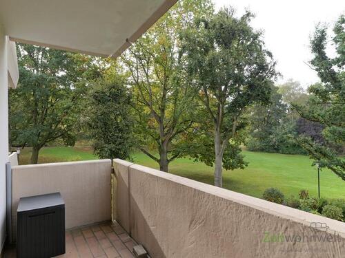 Blick vom Balkon - 2 Zimmer Etagenwohnung in Fulda