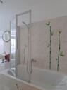 Wanne mit Duschabtrennung - 