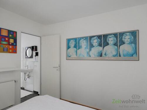 Blick zum Bad - Etagenwohnung mit 45,00 m&sup2; in Kassel zur Miete