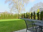 Blick in den Garten - (EF0518_S) Dresden: Wilsdruffer VorstadtSeevorstadt-West, Luxusapartment mit Terrasse und Abendsonne, ruhige Citylage!