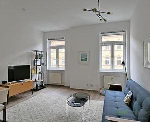 (EF0887_M) Erfurt: Johannesvorstadt, zentrumsnahe, neu möblierte Wohnung im coolen Retro-Style der 70er Jahre