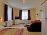 Wohncouch und TV - (EF0680_M) Eisenach: Eisenach, möbliertes Apartment in einer Villa mit Terrasse und Garten, Reinigungsservice inklusive