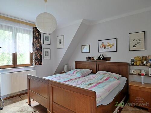 Blick ins große Schlafzimmer - 