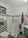 Blick zur Dusche - 