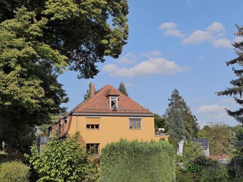 Außenansicht - (EF0615_M) Dresden: Kleinzschachwitz, urige, möblierte 2-Zi-Whg mit Klimaanlage und Service an Wochenendheimfahrer
