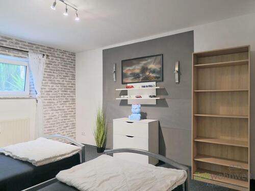 Blick in den Schlafbereich - 