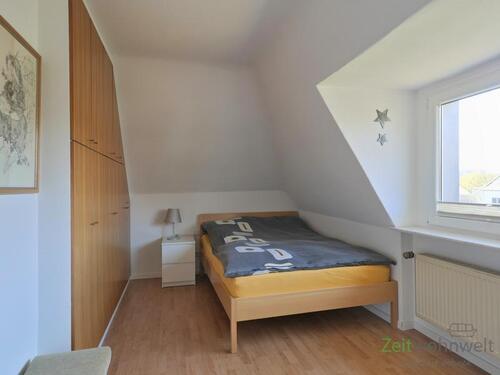 Blick ins Schlafzimmer - 2 Zimmer Etagenwohnung in Kassel