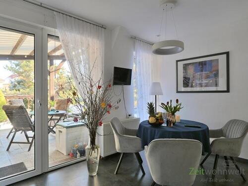 Terrassenausgang an der Küche - 2 Zimmer Etagenwohnung zur Miete in Magdeburg
