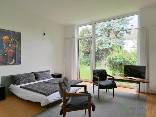 Schlafsofa mit Ausblick - 1 Zimmer Etagenwohnung zur Miete in Kassel