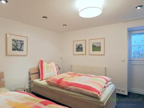 Blick ins Schlafzimmer - Etagenwohnung mit 35,00 m&sup2; in Erfurt zur Miete