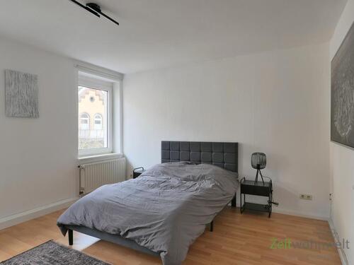Blick ins Schlafzimmer - Etagenwohnung mit 59,00 m&sup2; in Kassel zur Miete