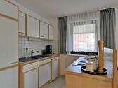 vollwertige Küche - 1 Zimmer Etagenwohnung zur Miete in Erfurt