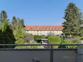 Balkonausblick - 2 Zimmer Etagenwohnung in Erfurt