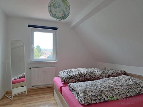 Blick ins Schlafzimmer - Etagenwohnung mit 75,00 m&sup2; in Erfurt zur Miete