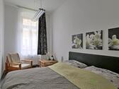 Blick ins Schlafzimmer - Etagenwohnung mit 48,00 m&sup2; in Chemnitz zur Miete