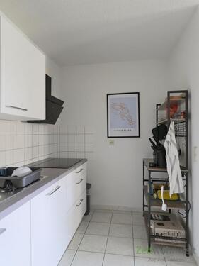 Blick in die Küche - 