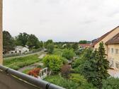 Balkonausblick bei Regenwetter - 