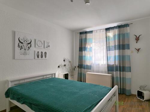 Blick ins Schlafzimmer - 