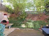 Blick auf die Terrasse - 2 Zimmer Etagenwohnung zur Miete in Erfurt