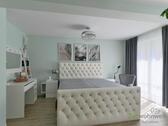Blick ins große Schlafzimmer - 