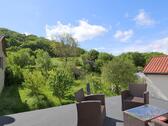 Gartenbusblick von Dachbalkon - 