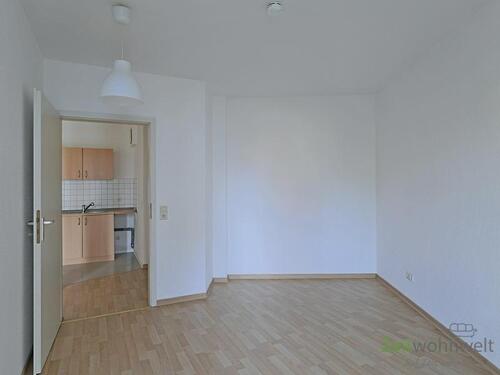 Stellwand im Schlafzimmer - Etagenwohnung mit 48,56 m&sup2; in Meiningen zur Miete