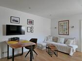 Blick ins Wohnzimmer - 2 Zimmer Etagenwohnung zur Miete in Fulda