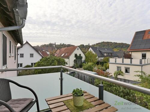 Balkonausblick im Herbst - 