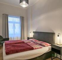 (EF1108_M) Dresden: Pieschen-Süd, neu möblierte 2-Zimmer-Wohnung im Hochparterre, Reinigungsservice inklusive
