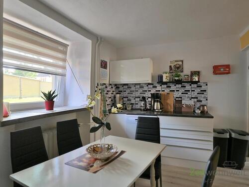 Blick in die Küche - 