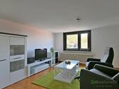 Blick ins Wohnzimmer - (EF1026_M) Göttingen: Roringen, neu renovierte und neu möblierte Wohnung mit PKW-Stellplatz in ruhiger Wohnlage
