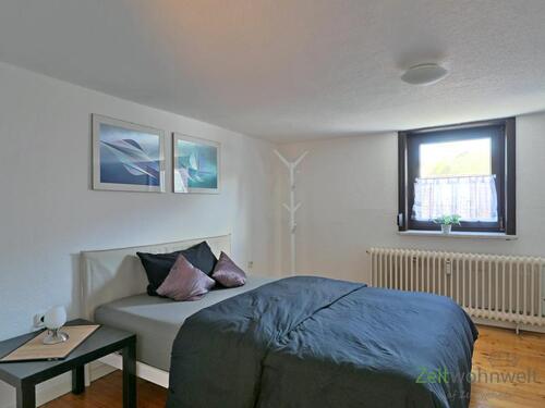 Blick ins Schlafzimmer - 2 Zimmer Etagenwohnung in Göttingen