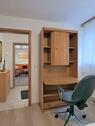 kleiner Arbeitsplatz im Schlafzimmer - Etagenwohnung mit 51,00 m&sup2; in Erfurt zur Miete