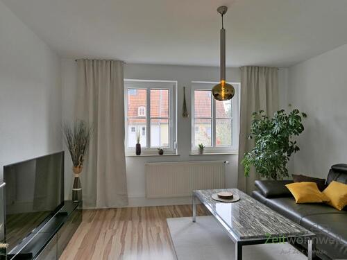 Blick ins Wohnzimmer - Etagenwohnung mit 60,00 m&sup2; in Fulda zur Miete