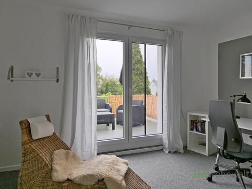 Blick zum Dachbalkon - 