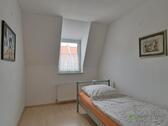 Blick ins Schlafzimmer - 2 Zimmer Etagenwohnung in Zwickau