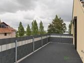 Dachbalkon bei Regenwetter - Etagenwohnung mit 70,00 m&sup2; in Halle (Saale) zur Miete
