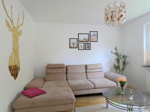 hübsche Wohnlandschaft - (EF1289_M) Kassel-Landkreis: Vellmar, möblierte 2-Zimmer-Wohnung mit Wohnküche und Waschmaschine