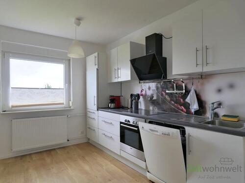 Blick in die Küche - 