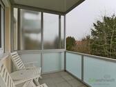 Balkonausblick im Januar - 