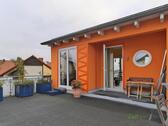 die hintere Dachterrasse - 