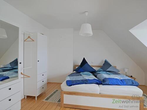 Blick ins Schlafzimmer - Etagenwohnung mit 45,00 m&sup2; in Vellmar zur Miete