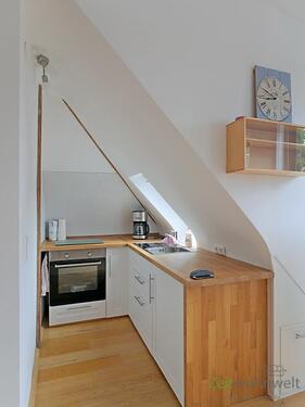 kleine Küchenecke - 2 Zimmer Etagenwohnung in Vellmar