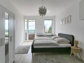 hinteres Schlafzimmer mit Balkon - 