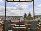 Blick auf den Balkon - 