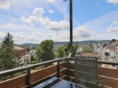 Blick vom Balkon - 