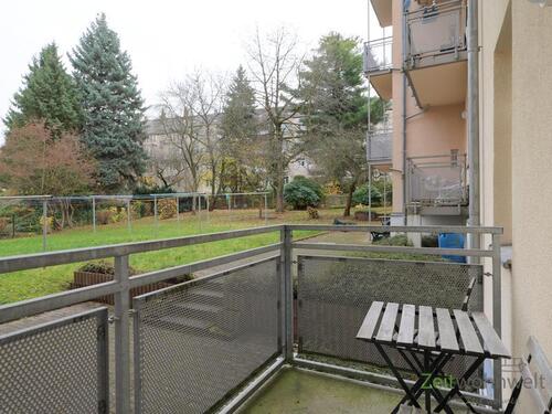 Blick vom Balkon - 